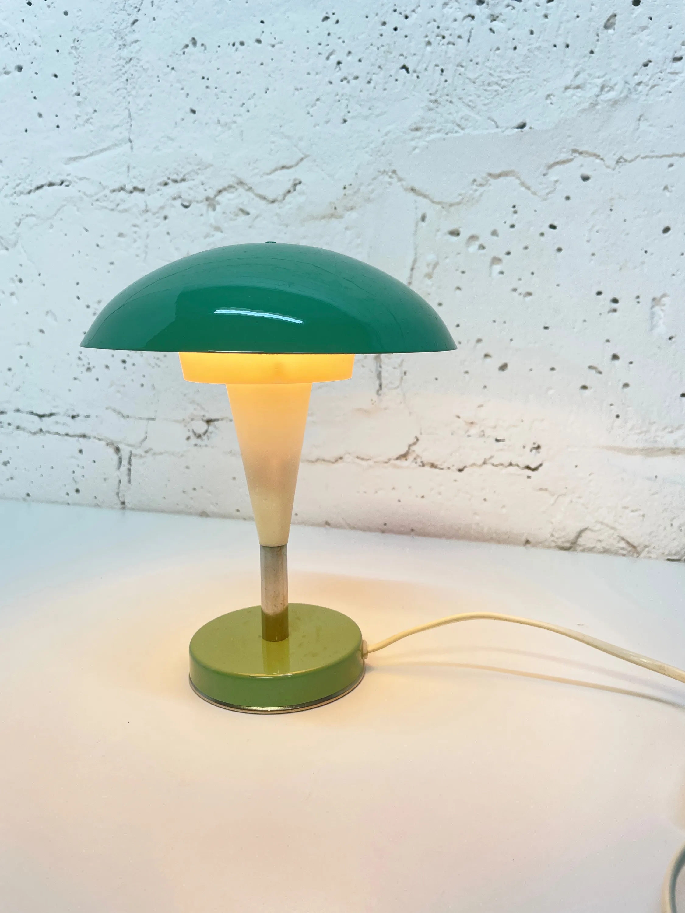 Lampa grzybek typ Ln-8, Zaos, lata 70. | Patyna.pl